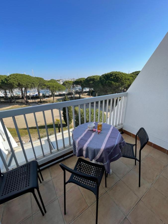 Studio Vue Port, Parking Prive, Terrasse, Clim Le Grau-du-Roi Exterior foto
